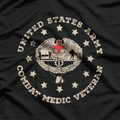 U.S. Army Combat Medic Veteran Military Pride T-Shirt