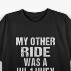 UH-1 Huey Helicopter Pilot T-Shirt