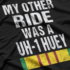 UH-1 Huey Helicopter Pilot T-Shirt
