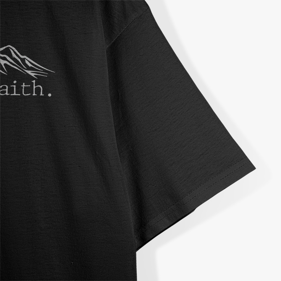 Walk by Faith – Christian Religious Inspirational Bible Verse T-Shirt