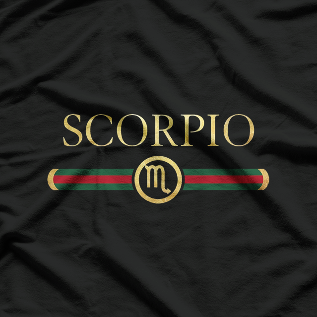 Scorpio Zodiac Sign October November Birthday Art T-Shirt