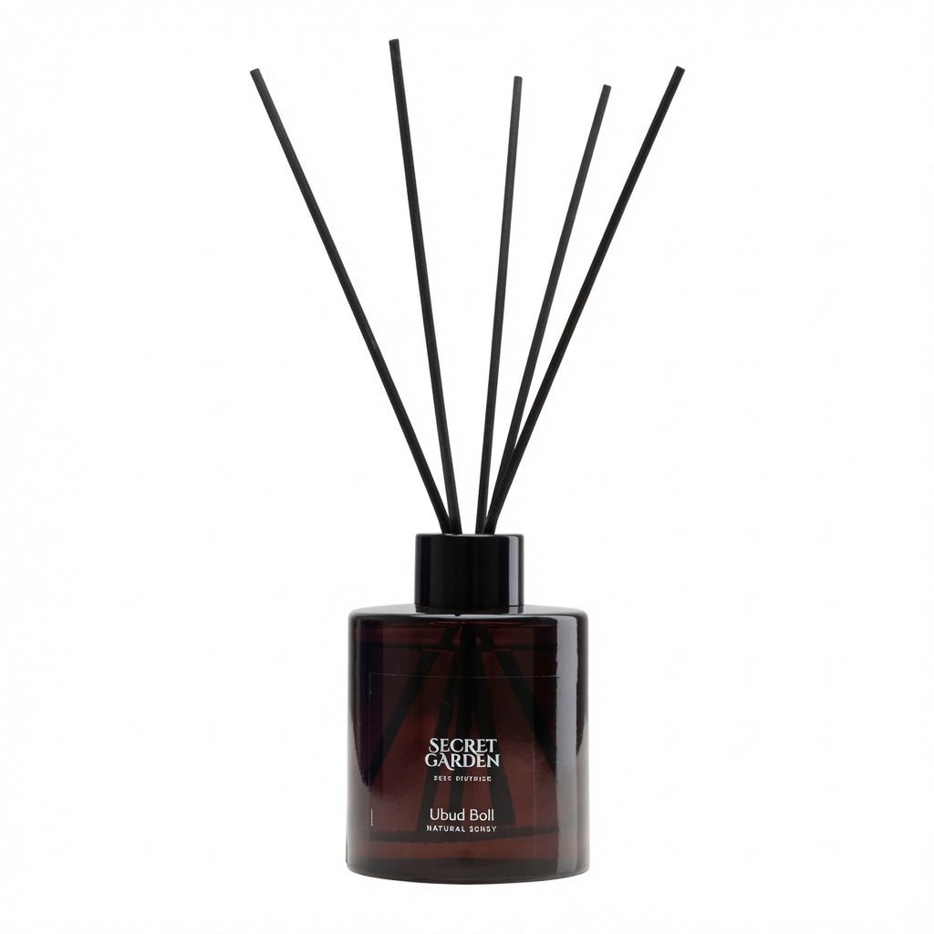 Secret Garden Ubud Bali Reed Diffuser 140ml – Aromatherapy Home Fragrance Diffuser