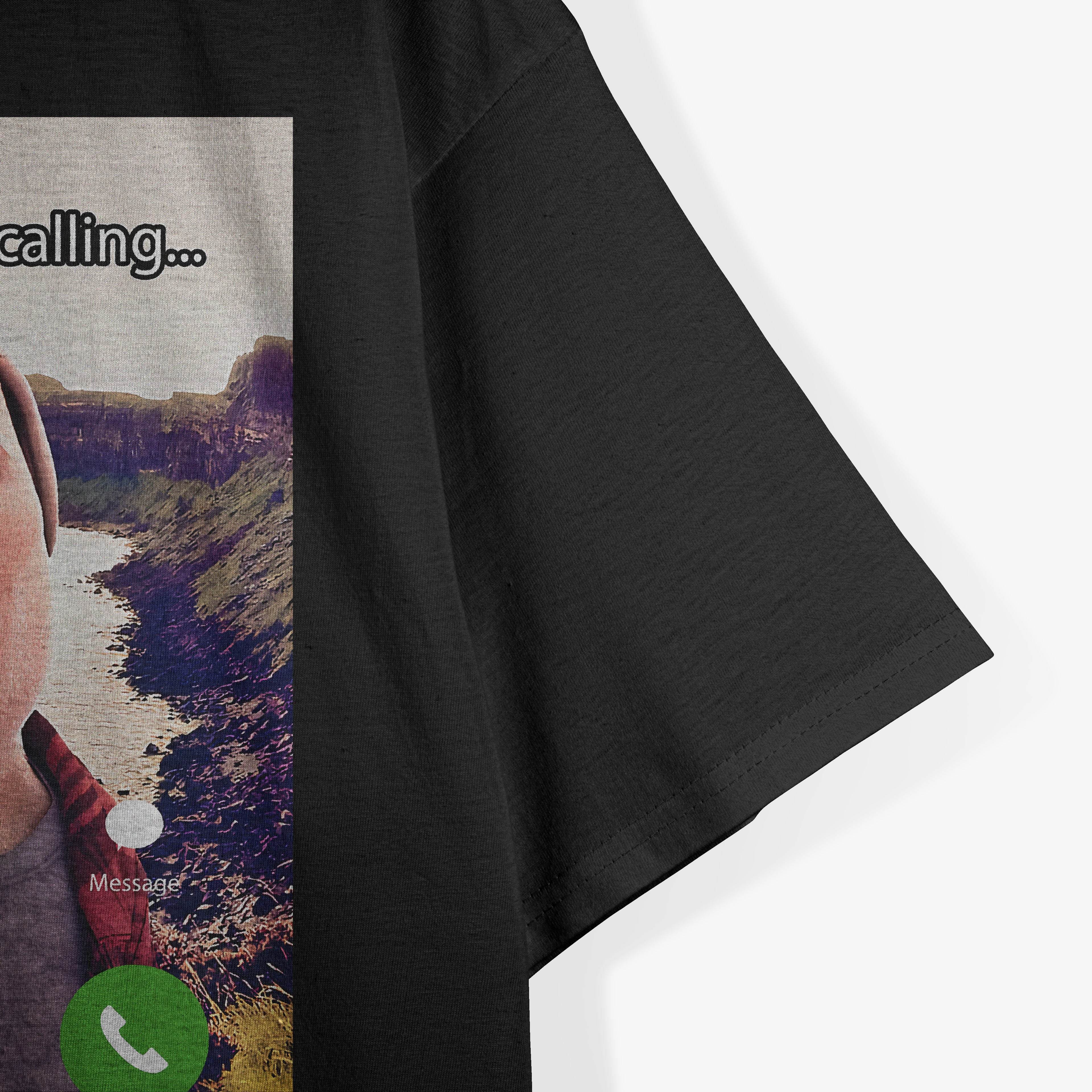 John Pork Is Calling Funny Answer Call Phone T-Shirt