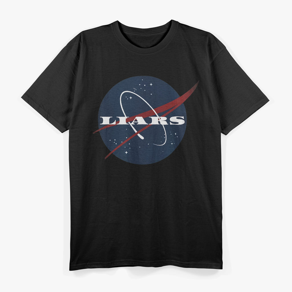 N.A.S.A Liars ~ Flat Earth ~ Fake Space T-Shirt