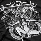 Lilith Goddess Mystical Lilith Serpent T-Shirt