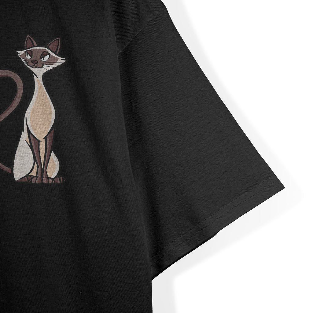 Siamese Cats with Tails forming a Heart T-Shirt