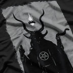 Lucifer Light Bearer Satanic Occult Baphomet Goat Atheist T-Shirt