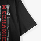 Mechanic USA Flag Garage Tools Bolts American Patriotic T-Shirt