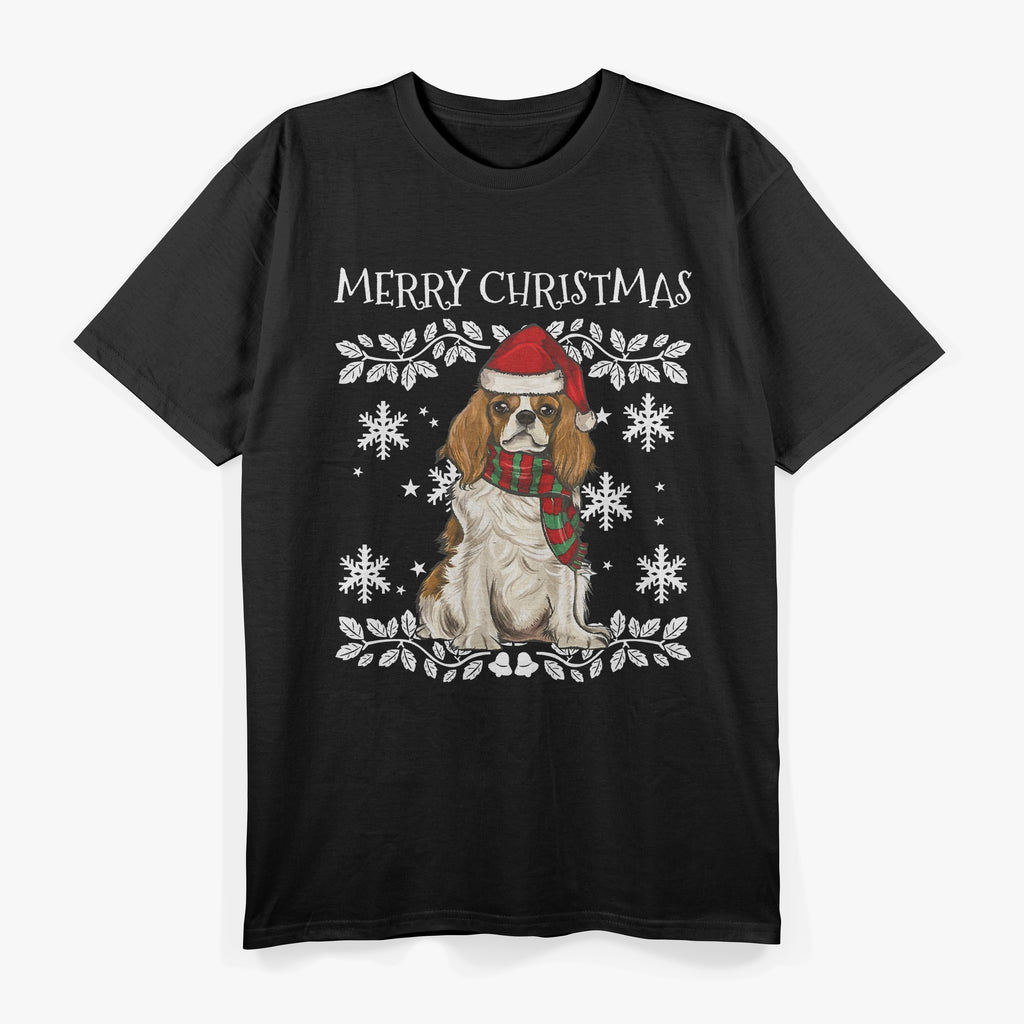 Merry Christmas Ornament Cavalier King Charles Spaniel Xmas T-Shirt