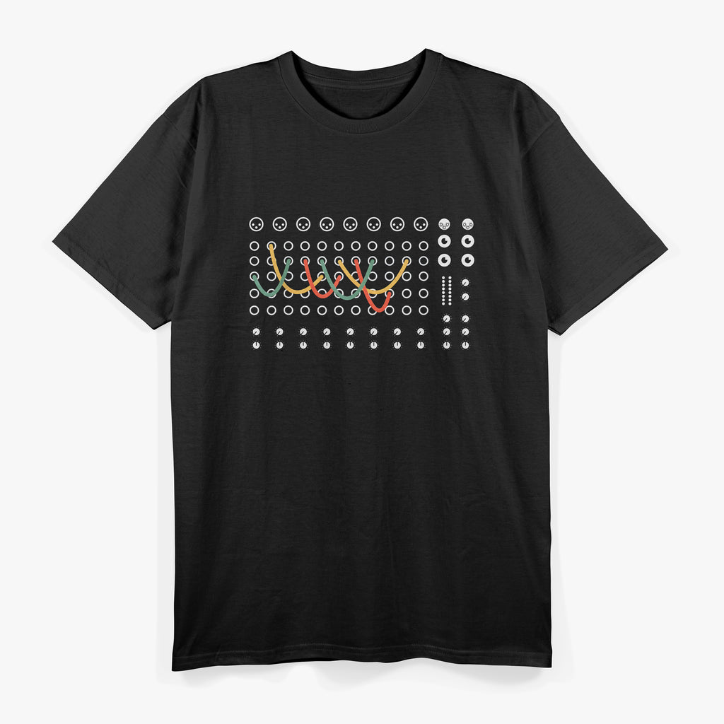 Retro Modular Synthesizer Analog Music Producer T-Shirt