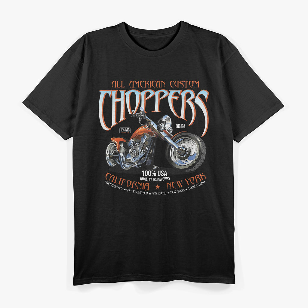 Motorcycle All American Custom Choppers MC T-Shirt