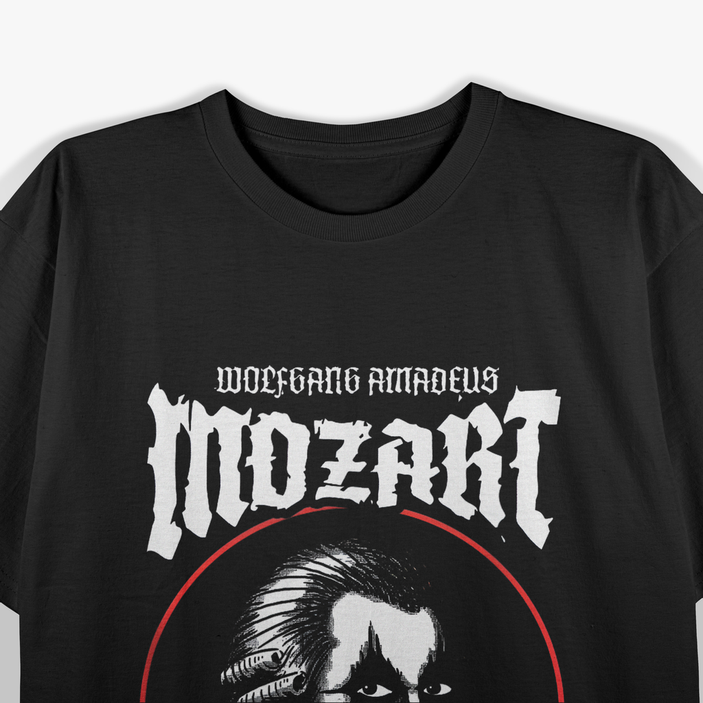 Mozart Metal - Funny Wolfgang Amadeus Mozart T-Shirt