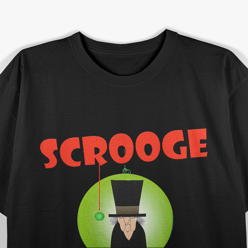 Bah Humbug  Funny Mr. Scrooge Inspired Christmas T-Shirt