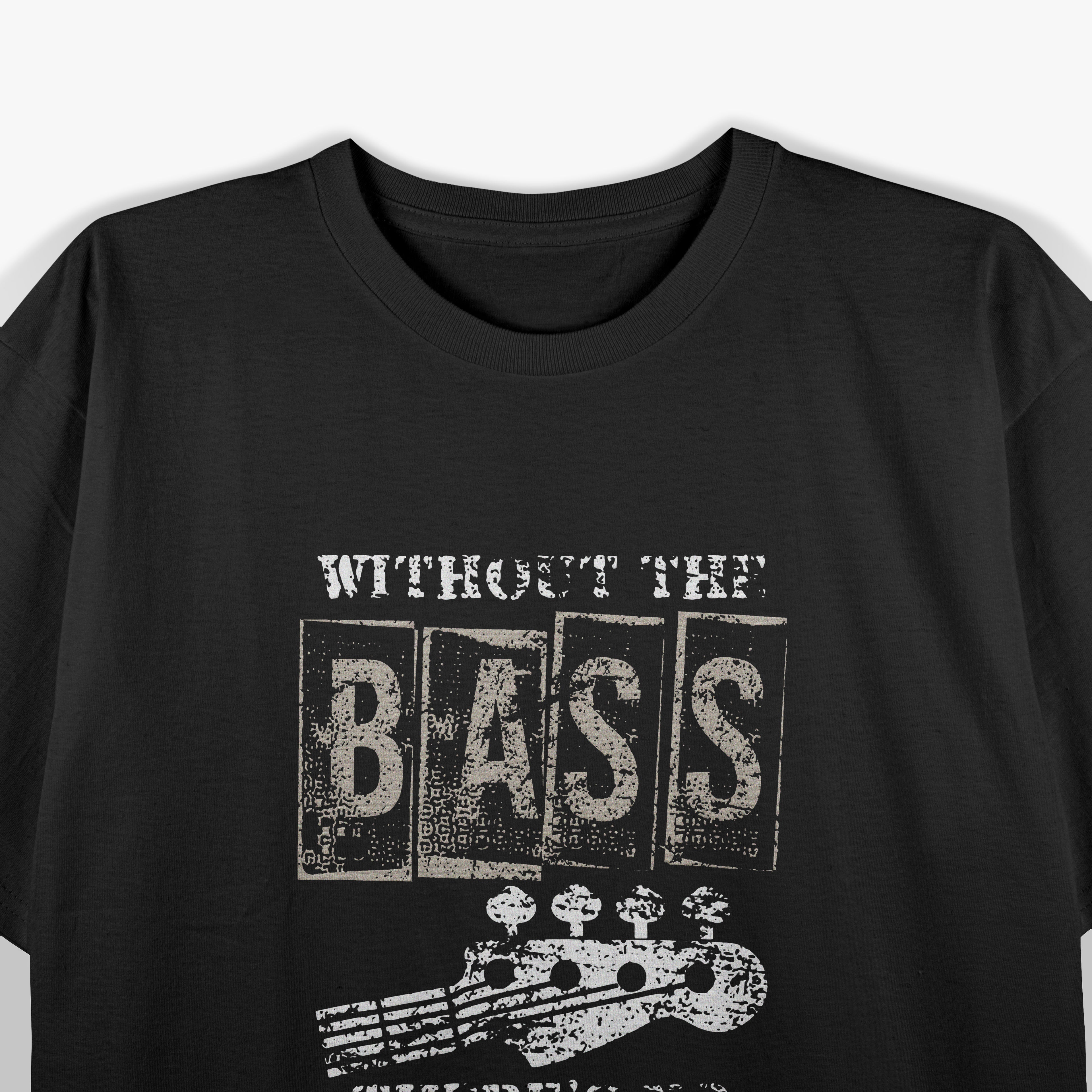 Music Lover Gift Idea Bass Player Bass Guitar T-Shirt