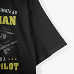 Never Underestimate An Old Man Drone Pilot T-Shirt