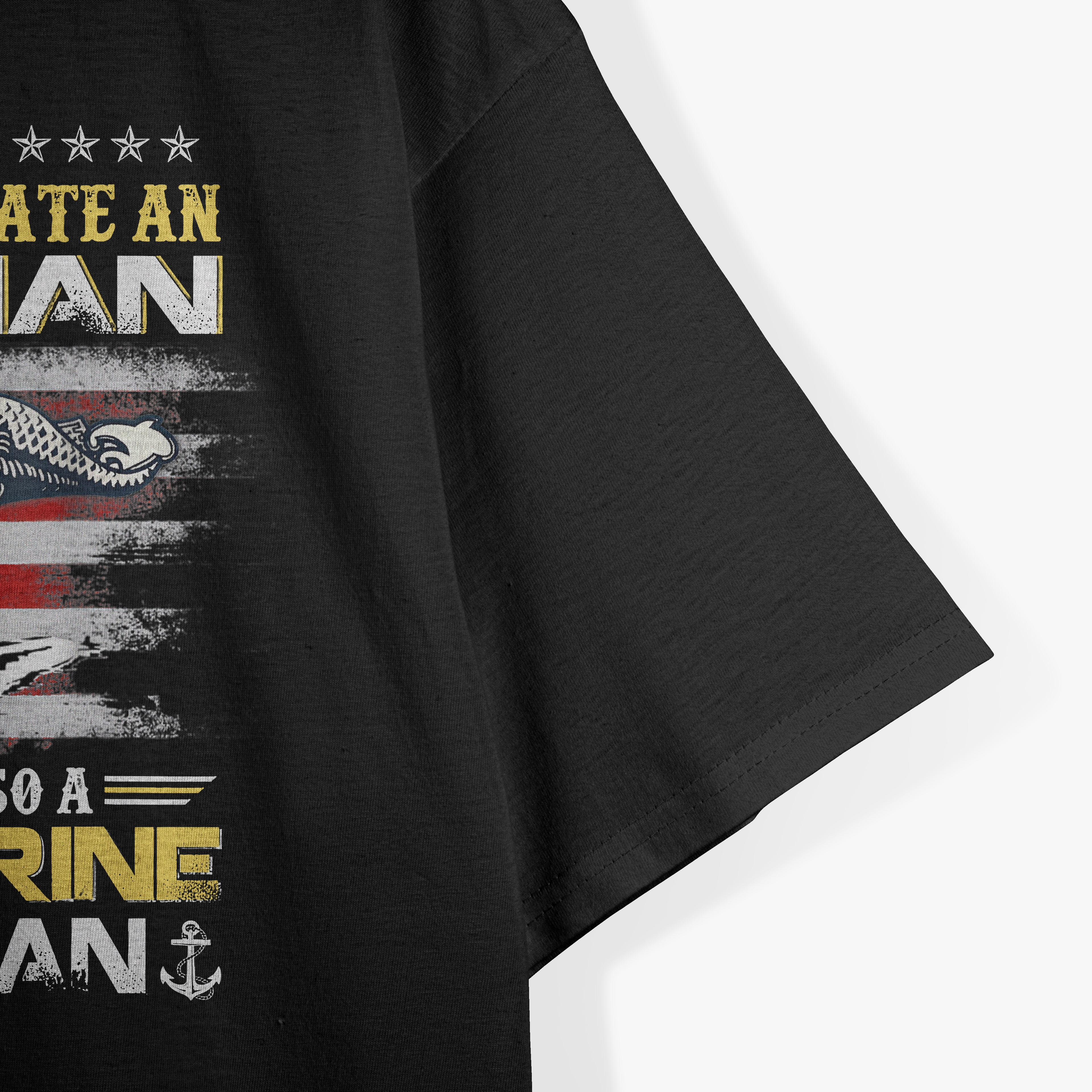 Never Underestimate An Old Man Submarine T-Shirt