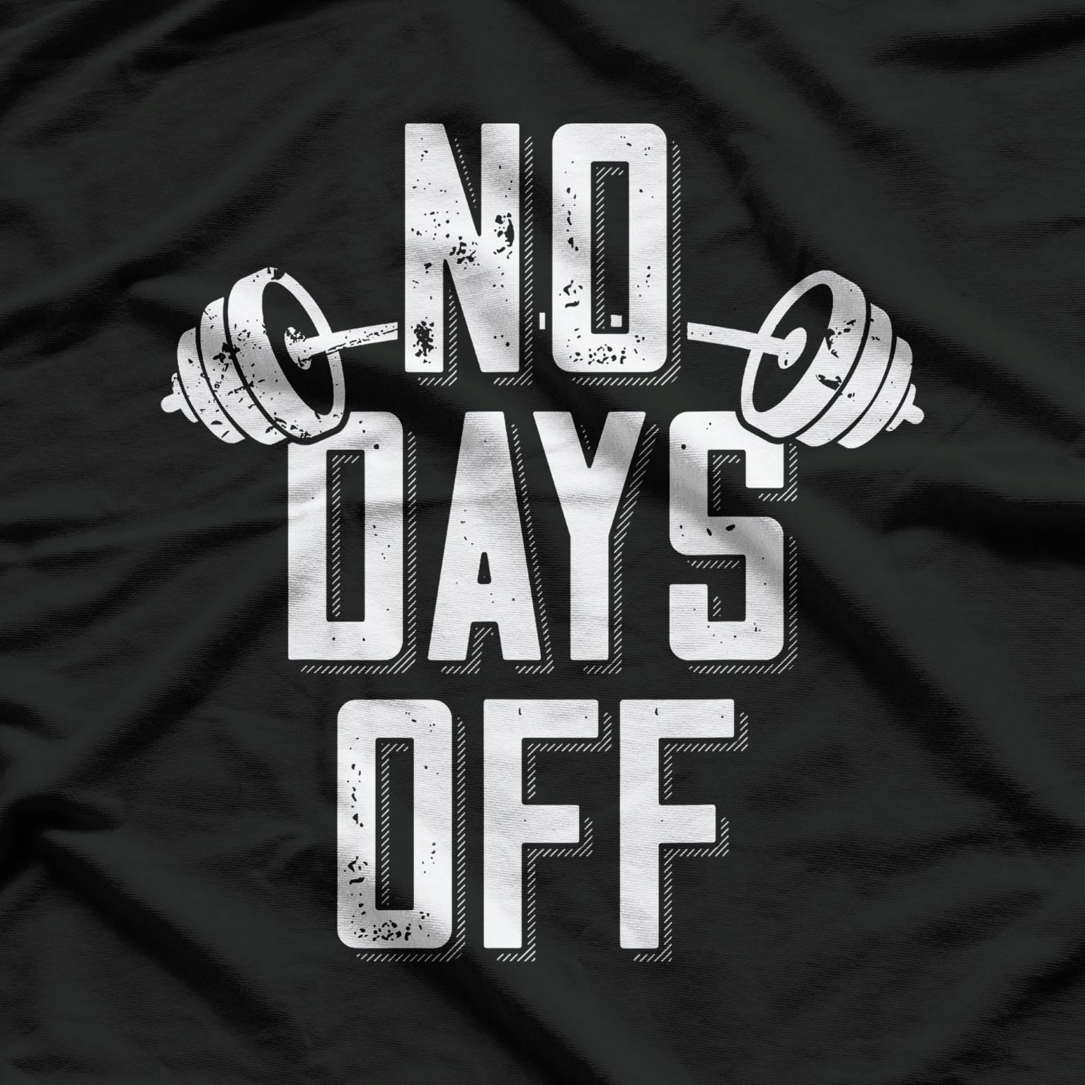 No Days Off Bodybuilder Fitness Enthusiasts Gift T-Shirt