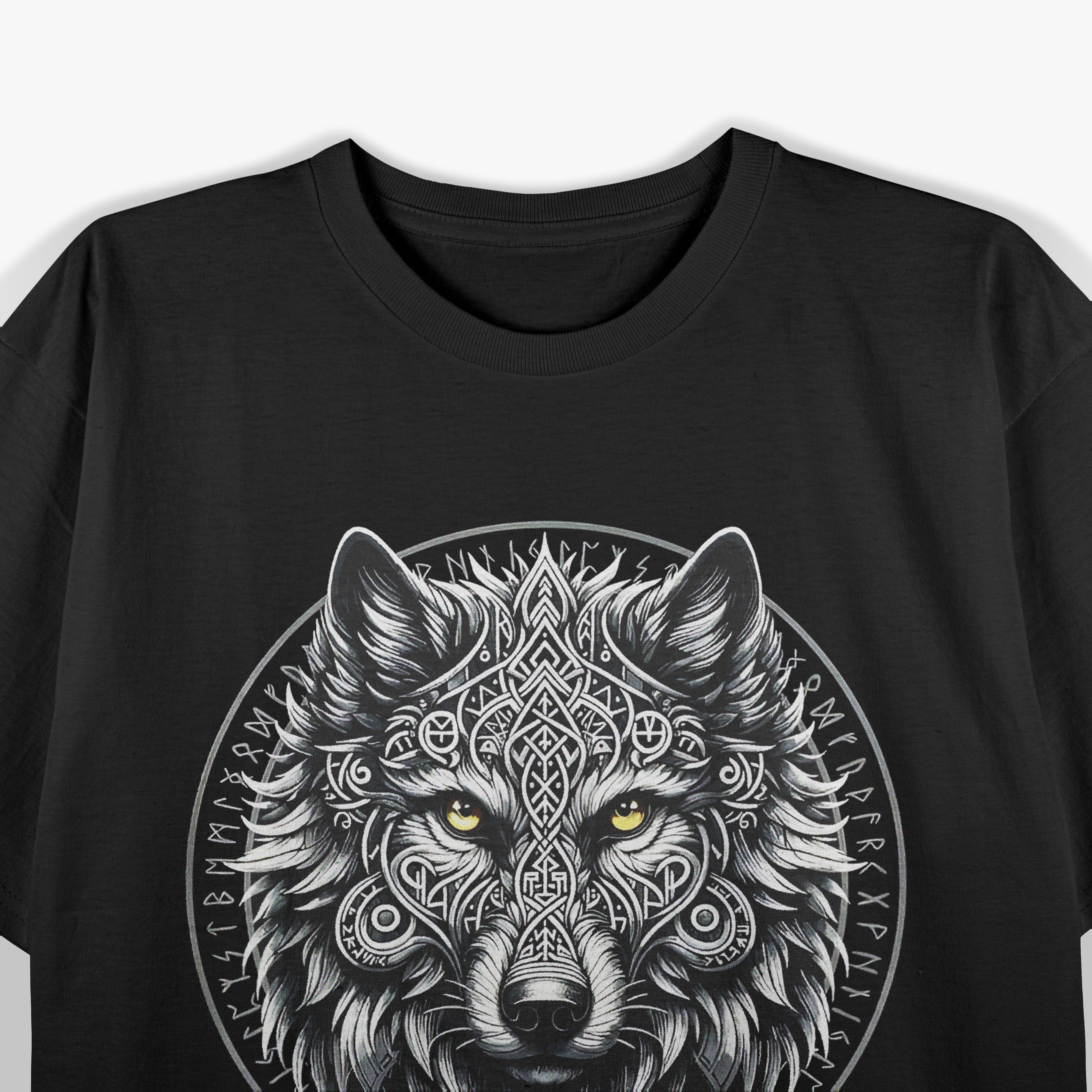 Norse Mythology's Pagan Fenrir's Fury T-Shirt
