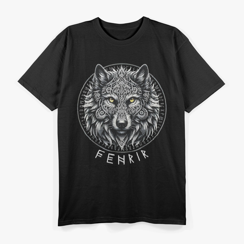 Norse Mythology's Pagan Fenrir's Fury T-Shirt
