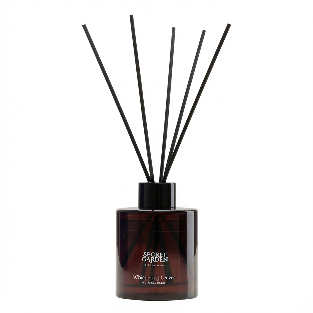 Secret Garden Whispering Leaves Reed Diffuser 140ml – Aromatherapy Home Fragrance Diffuser
