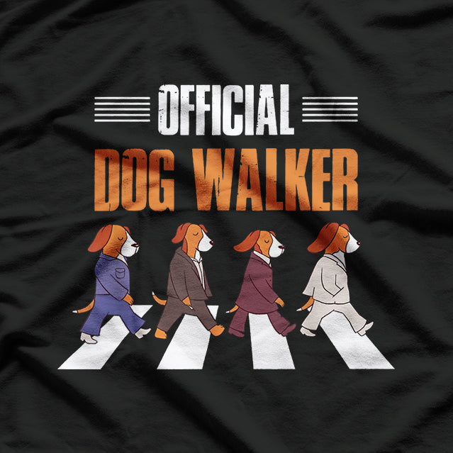 Best Dog Walker Design For Men Women Pet Walker Dog Walking T-Shirt