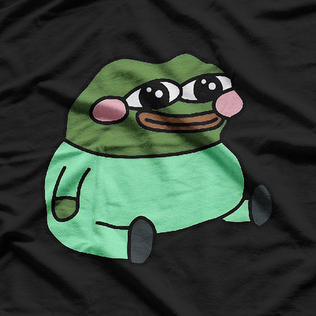 Pepe the Frog Meme – Cute Blush Face Graphic T-Shirt