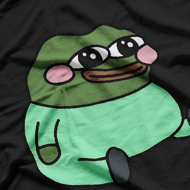 Pepe the Frog Meme – Cute Blush Face Graphic T-Shirt