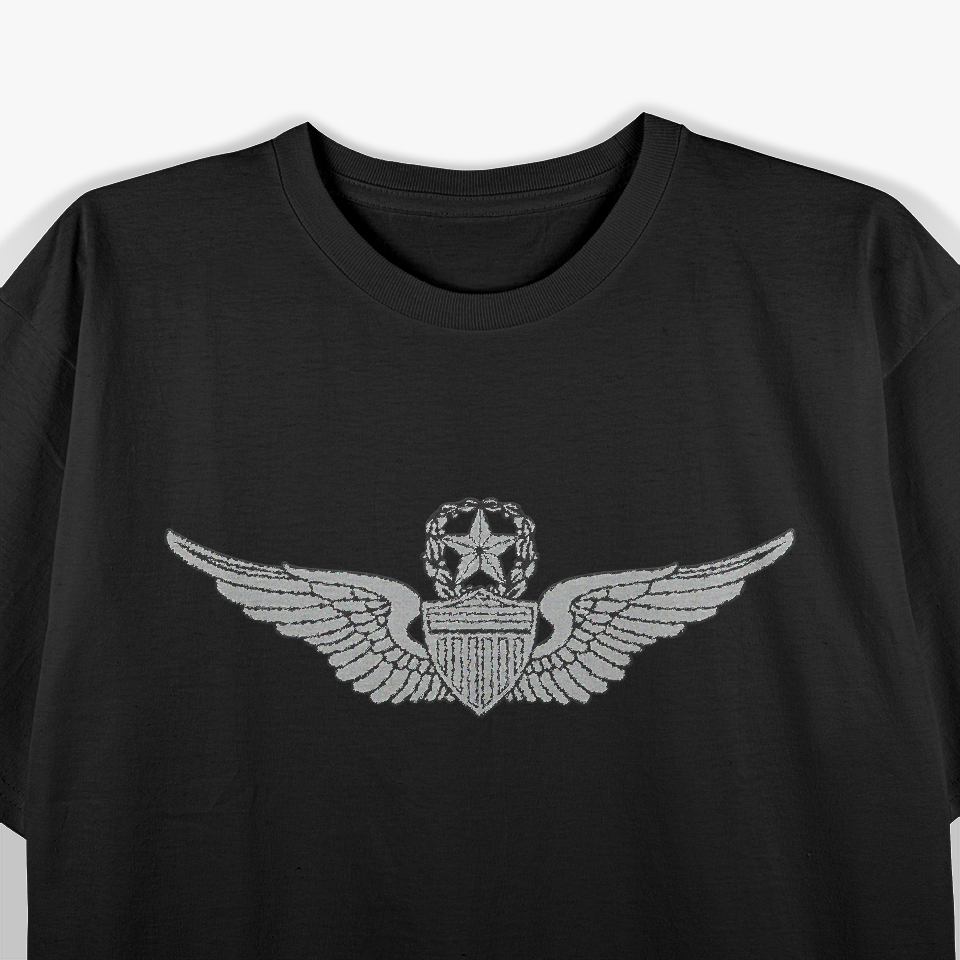 Pilot Wings US Army Master Aviator Badge T-Shirt