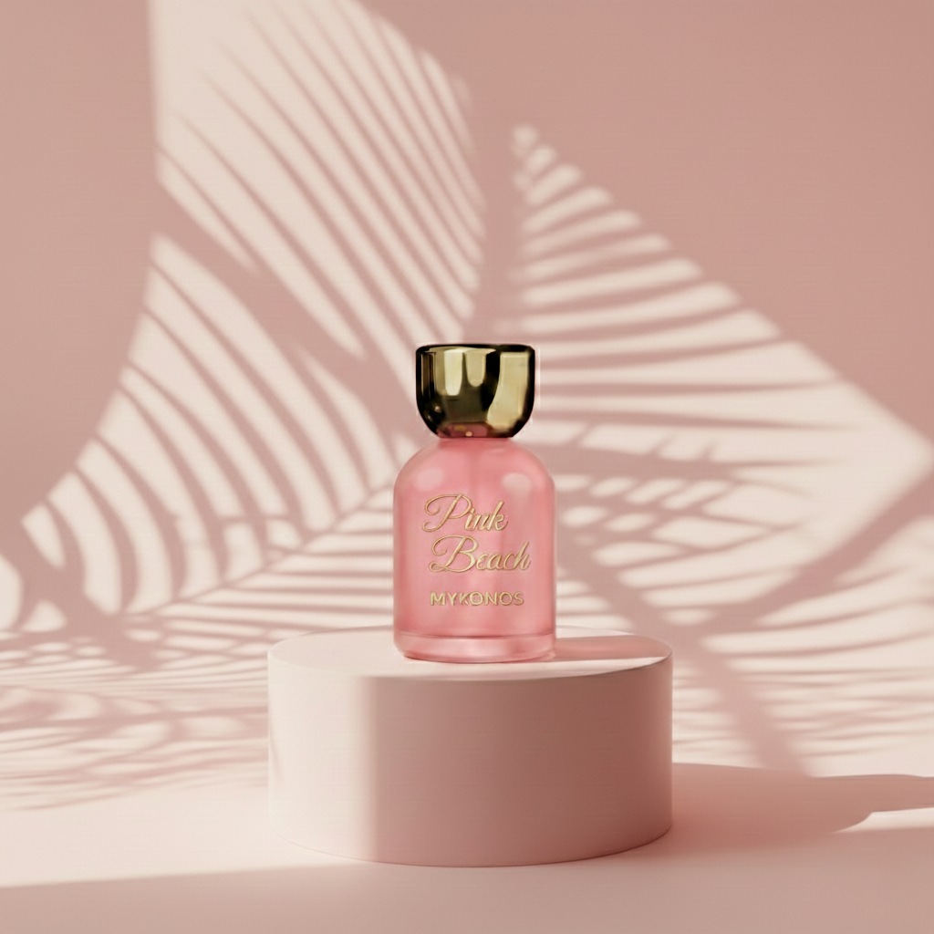 Mykonos Pink Beach Eau de Parfum 50ml Fresh Floral Fruity Sweet Scent