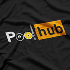 Billiards Game Pool Hub Billiard Balls & Cue Stick T-Shirt