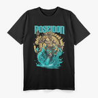 Poseidon God Of Sea Ancient Greek Mythology Greece T-Shirt