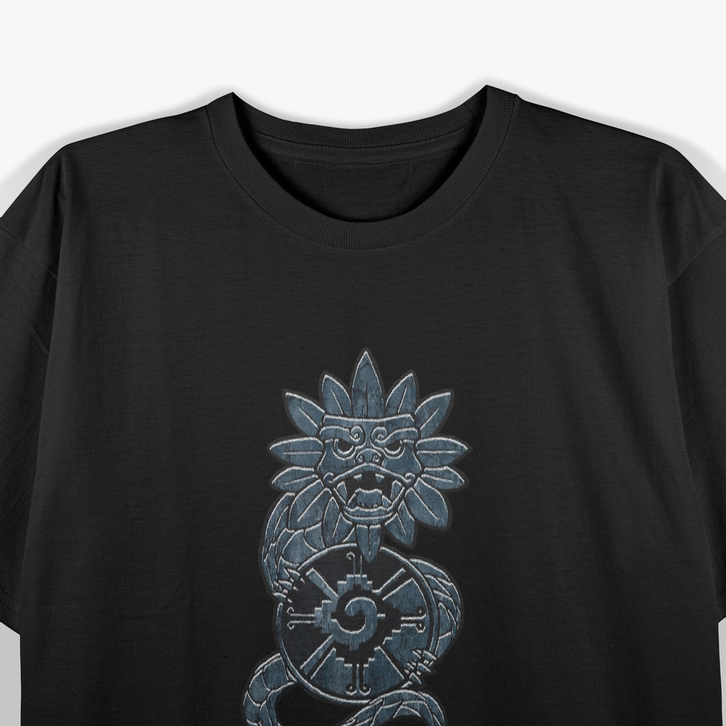 Quetzalcoatl Aztec God Ancient Majesty T-Shirt