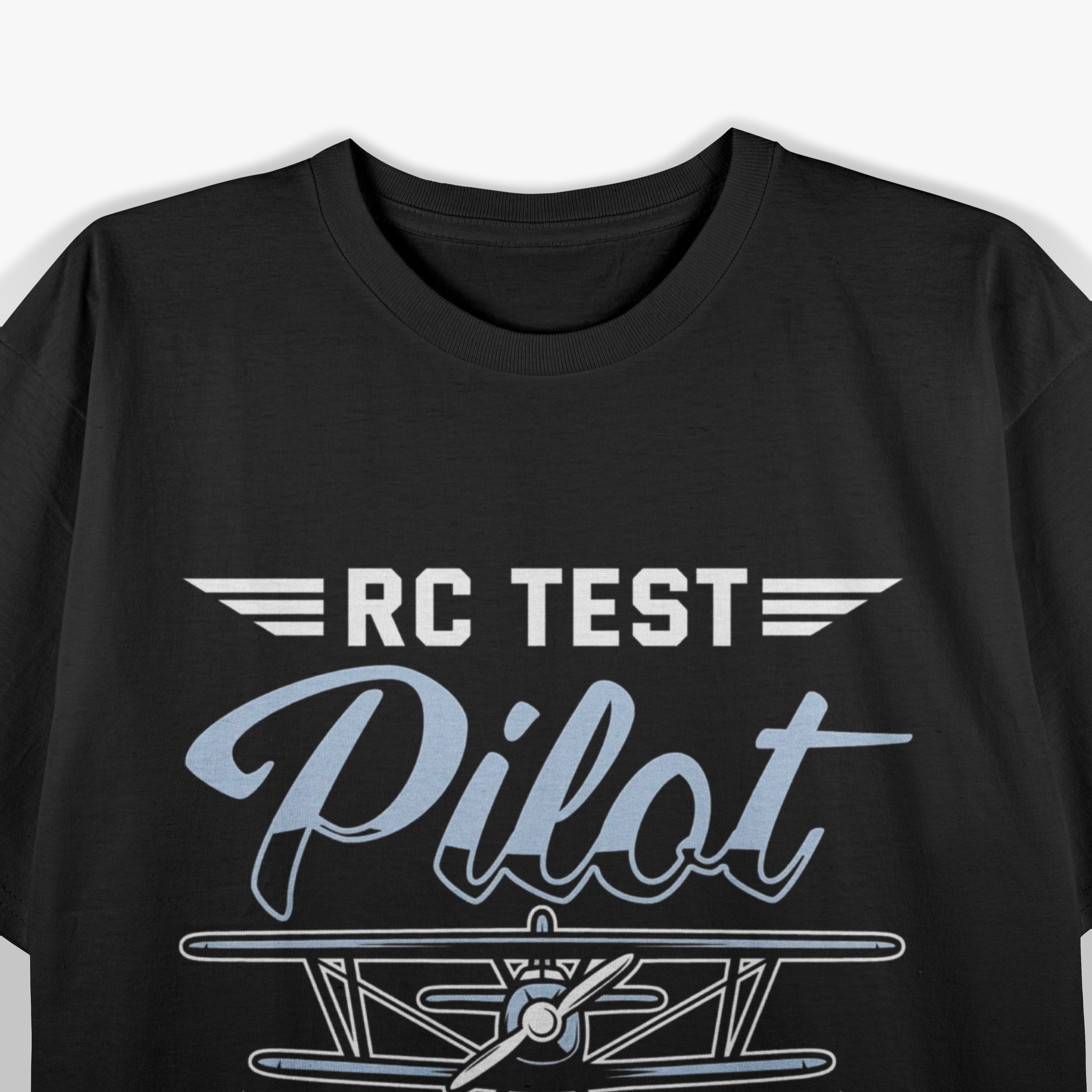RC Test Pilot Model Airplane Pilot Model Flight RC Airplane T-Shirt