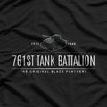 Historic 761st Tank Battalion WWII Retro Army Graphic T-Shirt