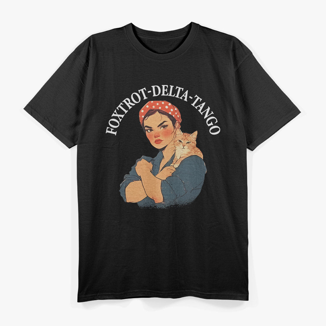 Foxtrot Delta Tango – Funny Military Style Graphic T-Shirt
