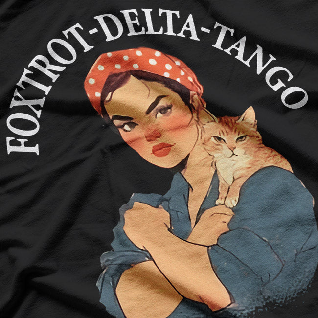 Foxtrot Delta Tango – Funny Military Style Graphic T-Shirt