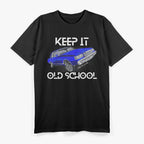 Keep It Old School – Lowrider Retro Car Graphic T-Shirt