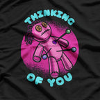 Thinking of You – Voodoo Doll Pastel Goth Funny T-Shirt