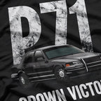 Classic Police Cruiser P71 – Car Lover Graphic T-Shirt