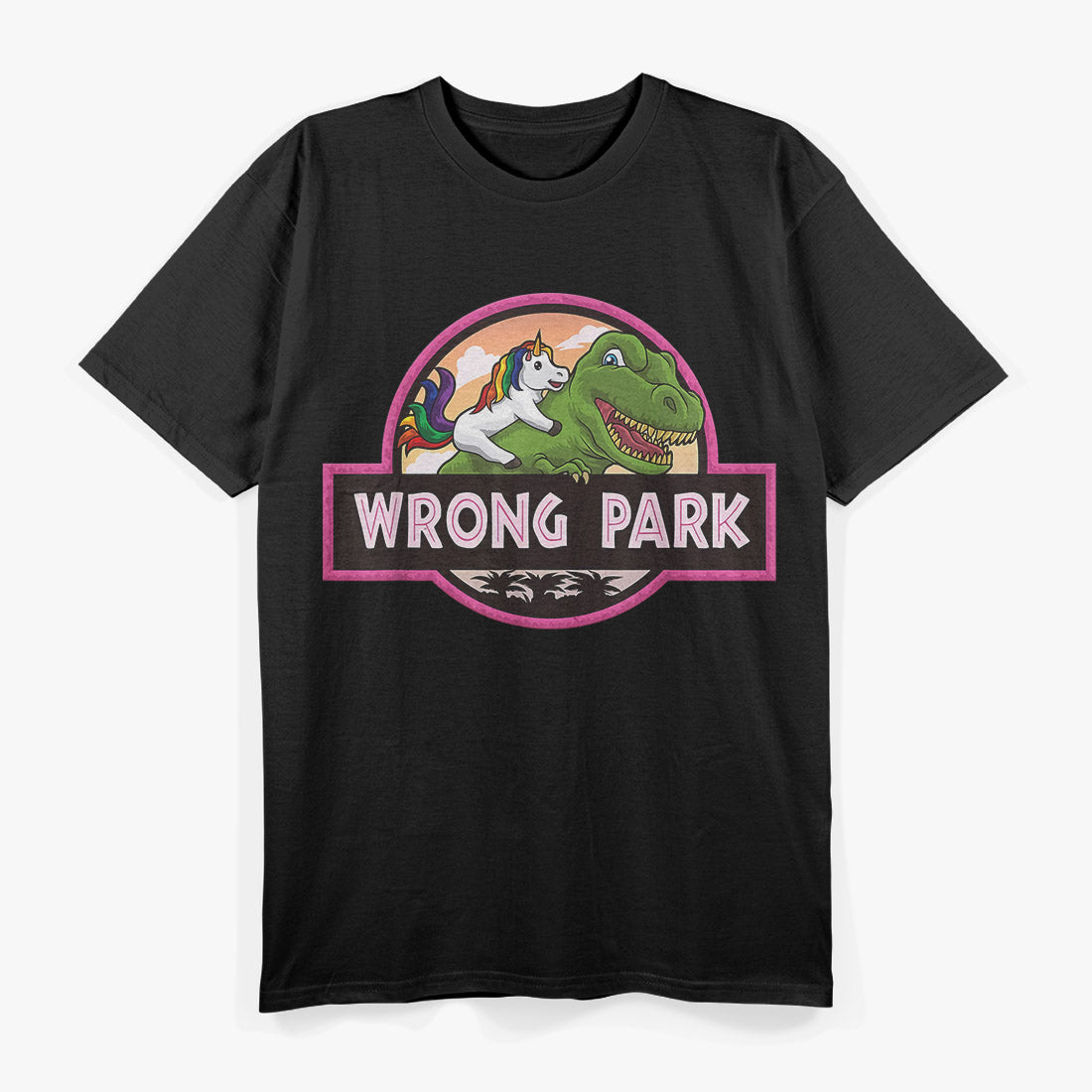 Wrong Park – Funny and Ironic Humor T-Shirt