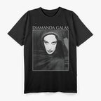 Avant-Garde Portrait Graphic – Diamanda Galás Inspired Retro Art T-Shirt