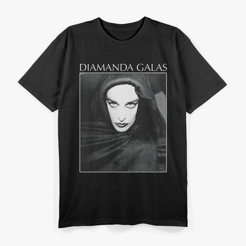 Avant-Garde Portrait Graphic – Diamanda Galás Inspired Retro Art T-Shirt