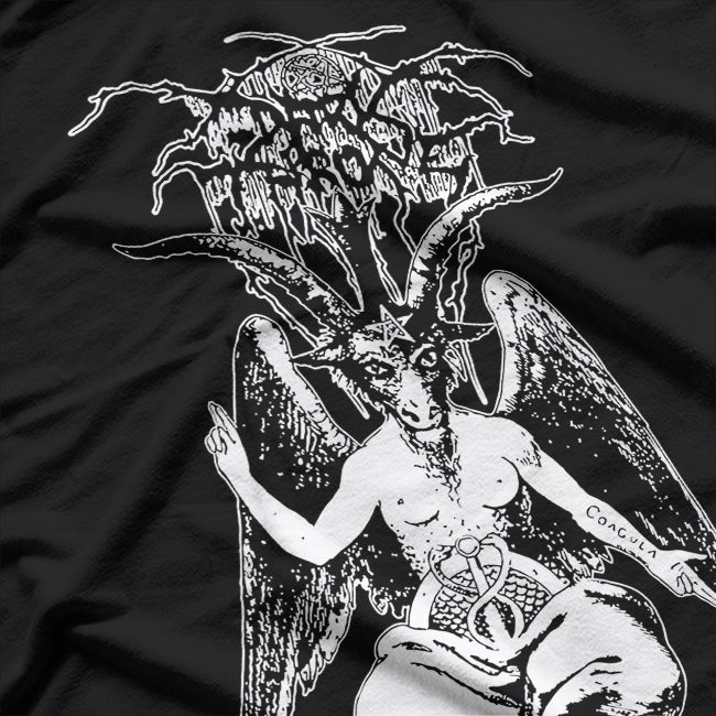Norwegian Darkness – Black Metal Inspired Retro Artwork T-Shirt