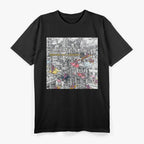 Progressive Rock Energy – Retro Battle Mountain Inspired Art T-Shirt