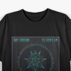 Melodic Metal Inspired – Retro UK Rock Music Design T-Shirt