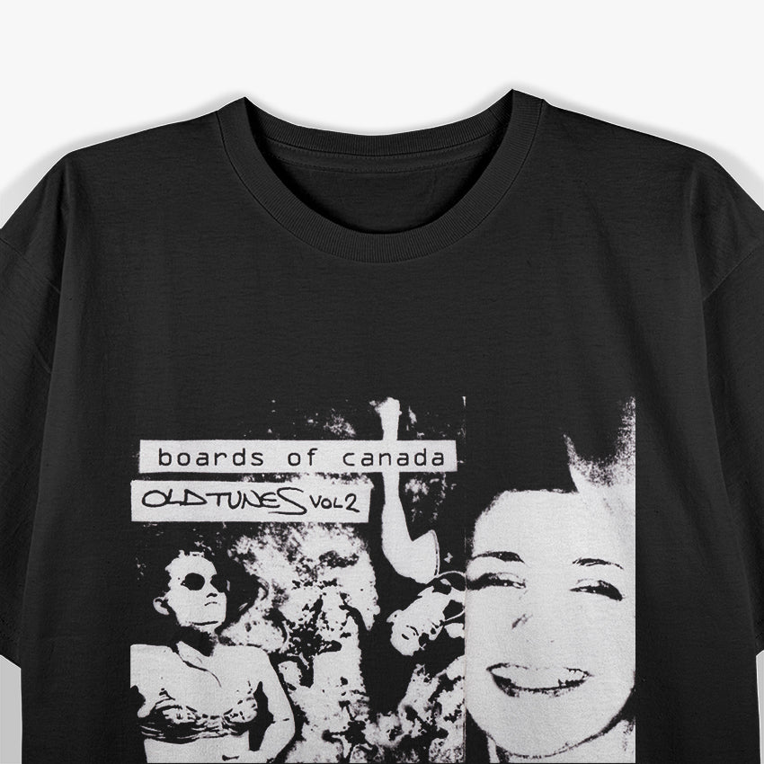 Retro Ambient Music Graphic – Vintage Electronic Sound Inspired T-Shirt
