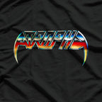 Thrash Metal Inspired – Atrophy Style American Graphic Logo T-Shirt