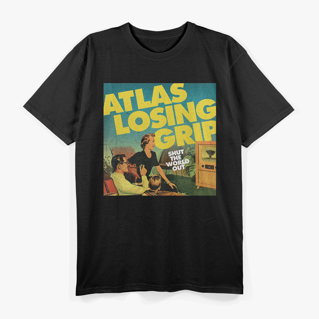 Swedish Punk Rock Inspired – Atlas Losing Grip Graphic T-Shirt