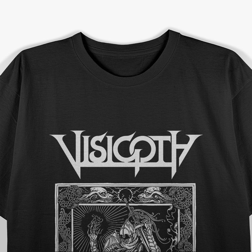 Visigoth Inspired – Bells of Awakening Retro Power Metal Graphic RZ T-Shirt
