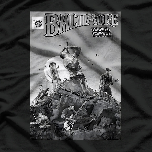 Trapped Under Ice – American Hardcore Music RZ T-Shirt